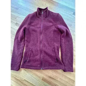 THE NORTH FACE | Maggy Sweater Fleece Women’s Pomegranate Heather | SIZE SMALL